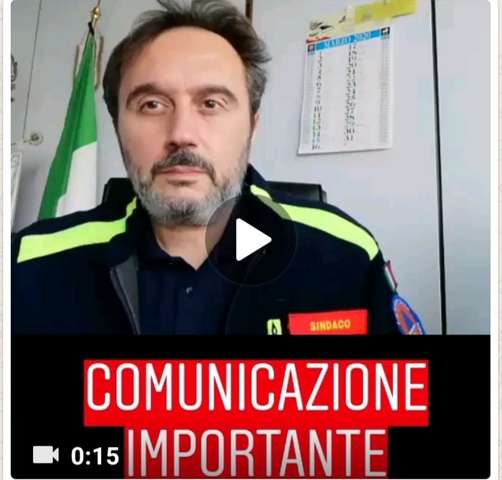 Buccinasco, comunicazione del sindaco Rino Pruiti su iniziative di solidarietà