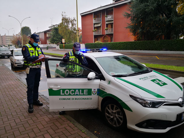 Polizia Locale Buccinasco, aumenta il controllo del territorio