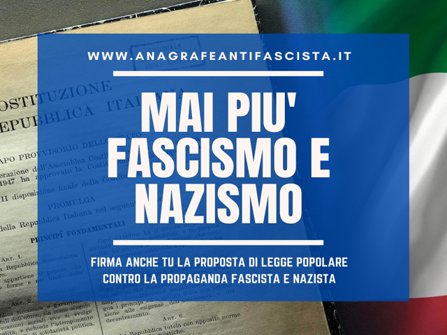 Buccinasco, 184 firme contro il fascismo